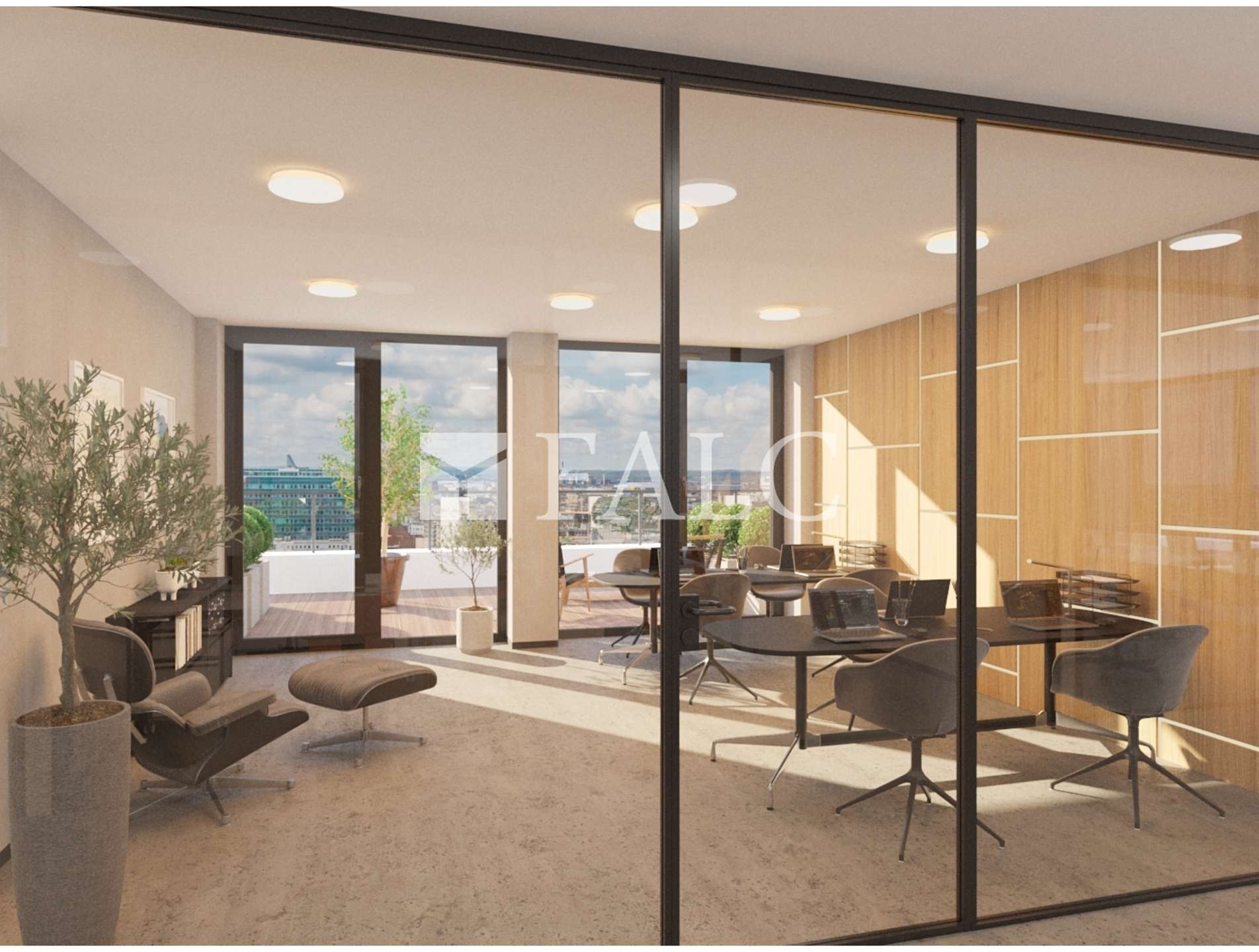 Büro & Terrassebild